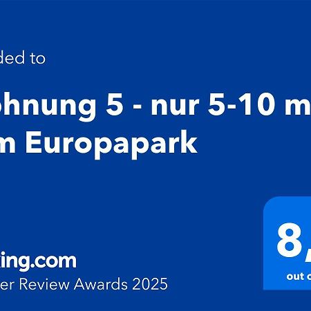 Wohnung 5 - Nur 5-10 Min Vom Europapark Ettenheim Dış mekan fotoğraf