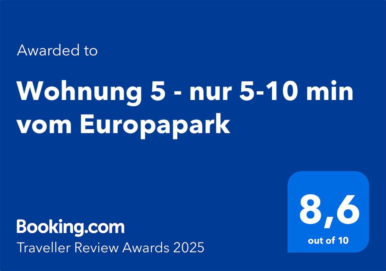 Wohnung 5 - Nur 5-10 Min Vom Europapark Ettenheim Dış mekan fotoğraf